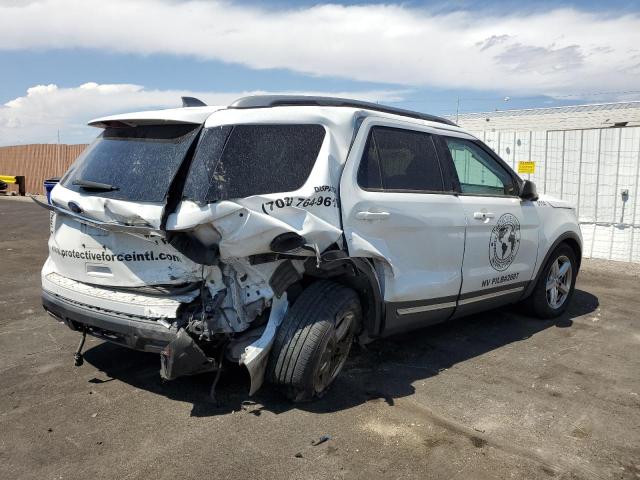 1FM5K7D87KGA46942 - 2019 FORD EXPLORER XLT Weiß Foto 3