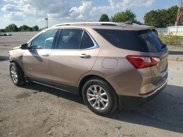 3GNAXKEV2KL110593 - 2019 CHEVROLET EQUINOX LT بني صورة 2