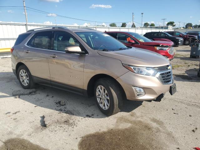 3GNAXKEV2KL110593 - 2019 CHEVROLET EQUINOX LT بني صورة 4