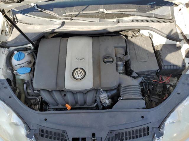 3VWEF81K27M188155 - 2007 VOLKSWAGEN JETTA WOLFSBURG WHITE photo 11