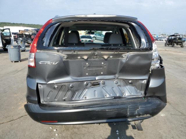 5J6RM3H76DL005037 - 2013 HONDA CR-V EXL GRAY photo 6