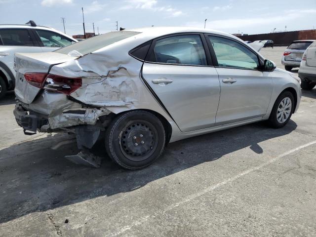 3KPC24A60ME144405 - 2021 HYUNDAI ACCENT SE SILVER photo 3