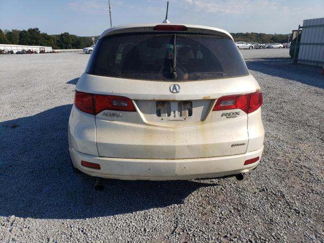 5J8TB18249A004757 - 2009 ACURA RDX WHITE photo 6