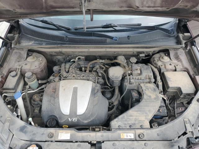 5XYKUDA23DG384747 - 2013 KIA SORENTO EX 勃艮第红 照片 12