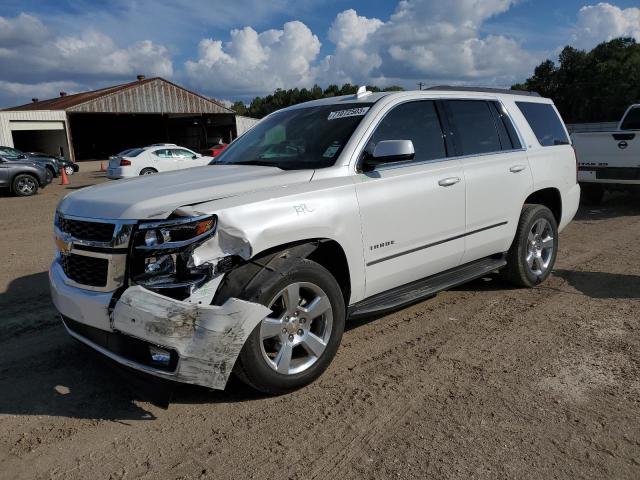 1GNSCBKC4KR194766 - 2019 CHEVROLET TAHOE C1500 LT WHITE photo 1