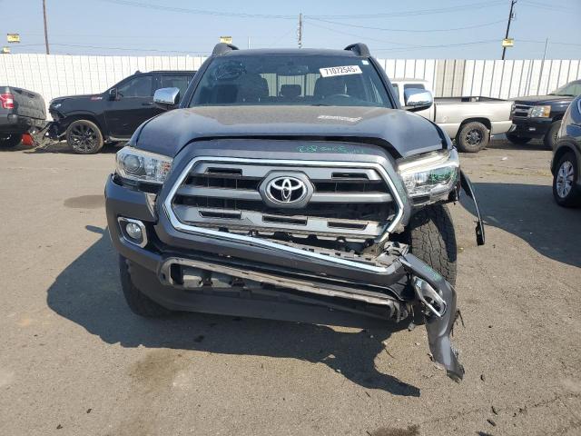 3TMGZ5AN8HM074822 - 2017 TOYOTA TACOMA DOUBLE CAB GRAY photo 5