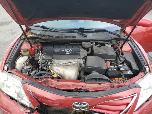 4T1BF3EK4AU058881 - 2010 TOYOTA CAMRY BASE RED photo 11