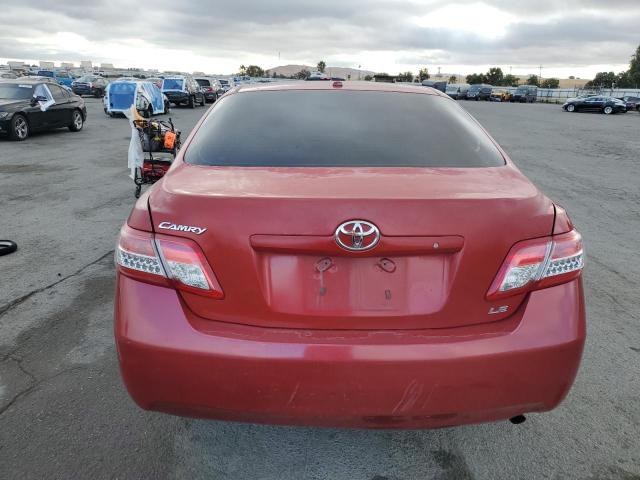 4T1BF3EK4AU058881 - 2010 TOYOTA CAMRY BASE RED photo 6