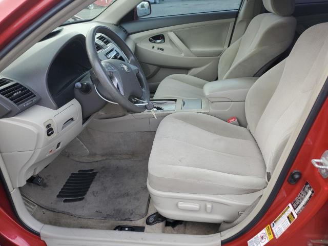 4T1BF3EK4AU058881 - 2010 TOYOTA CAMRY BASE RED photo 7
