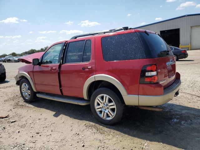 1FMEU6EE8AUA33819 - 2010 FORD EXPLORER EDDIE BAUER Czerwony zdjęcie 2
