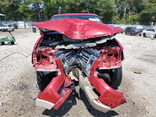 1FMEU6EE8AUA33819 - 2010 FORD EXPLORER EDDIE BAUER Czerwony zdjęcie 5