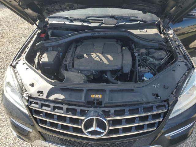 4JGDA5HB2DA267203 - 2013 MERCEDES-BENZ ML 350 4MATIC BLACK photo 12