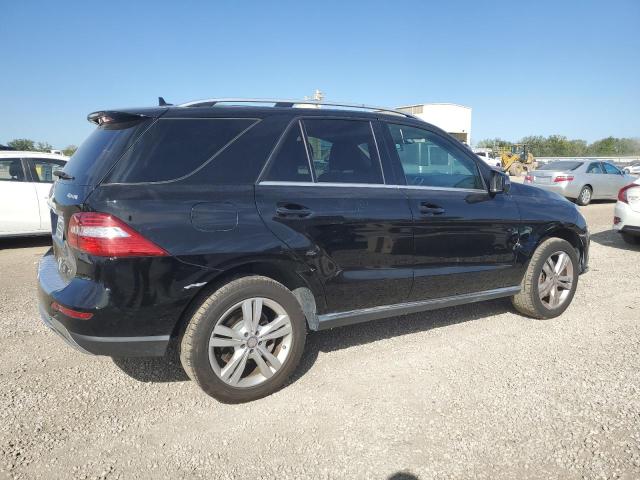 4JGDA5HB2DA267203 - 2013 MERCEDES-BENZ ML 350 4MATIC BLACK photo 3