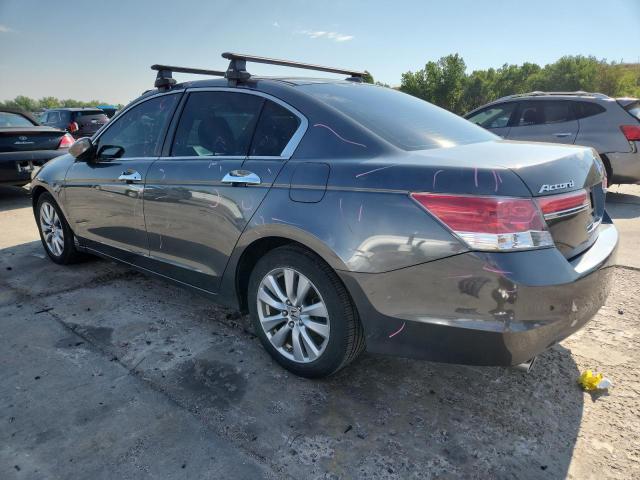 1HGCP3F80BA012834 - 2011 HONDA ACCORD EXL GRAY photo 2