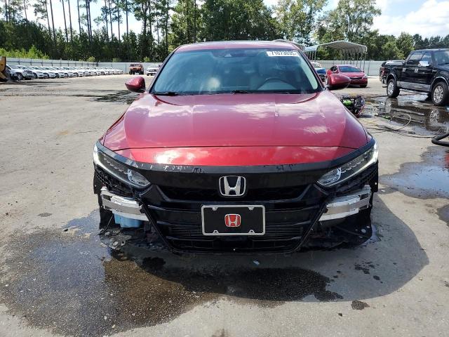 1HGCV1F51JA043895 - 2018 HONDA ACCORD EXL RED photo 5