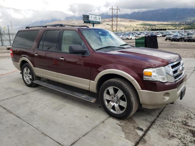 1FMJK1J5XAEA43601 - 2010 FORD EXPEDITION EL EDDIE BAUER MAROON photo 4