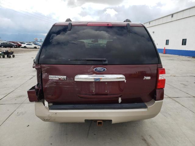 1FMJK1J5XAEA43601 - 2010 FORD EXPEDITION EL EDDIE BAUER MAROON photo 6