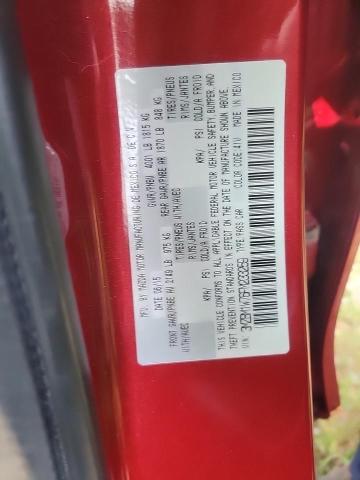 3MZBM1W76FM233259 - 2015 MAZDA 3 GRAND TOURING RED photo 12