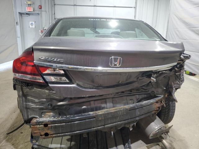 19XFB2F58FE237449 - 2015 HONDA CIVIC LX 棕色 照片 6