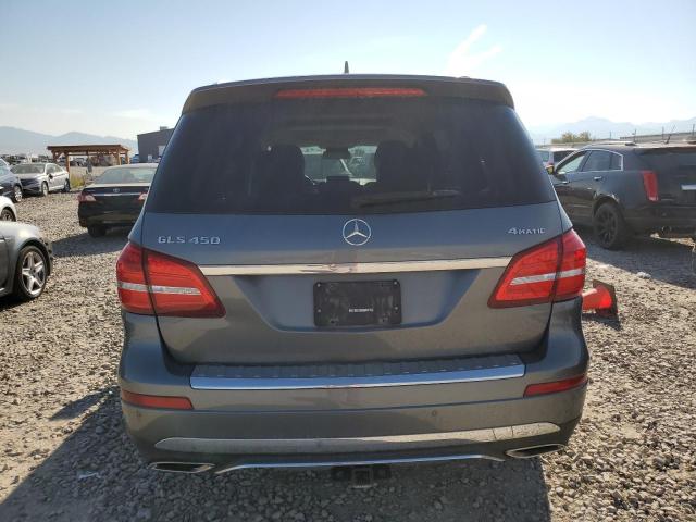 4JGDF6EE1HA940638 - 2017 MERCEDES-BENZ GLS 450 4MATIC GRAY photo 6