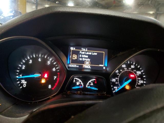 1FADP3F23JL267551 - 2018 FORD FOCUS SE ნაცრისფერი ფოტო 9