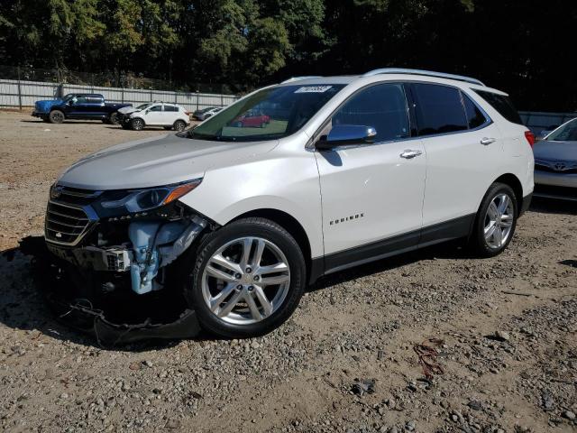 2GNAXMEV1J6152235 - 2018 CHEVROLET EQUINOX PREMIER WHITE photo 1