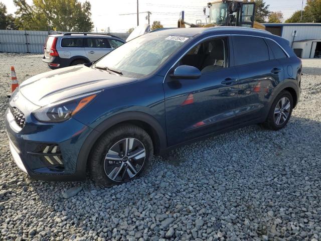 KNDCB3LC5M5475733 - 2021 KIA NIRO LX BLUE photo 1