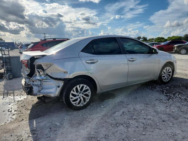 5YFBURHE6KP947294 - 2019 TOYOTA COROLLA L SILVER photo 3