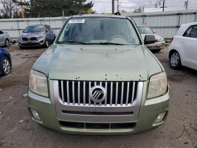 4M2CU39329KJ26257 - 2009 MERCURY MARINER HYBRID GREEN photo 5