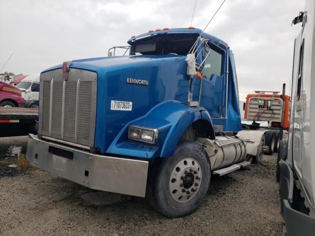 1XKDD79X7FJ436186 - 2015 KENWORTH CONSTRUCTI T800 BLUE photo 2