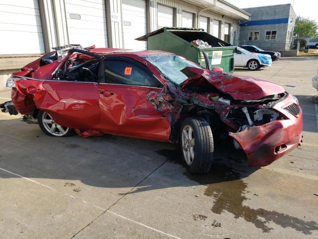 4T1BK46K38U063600 - 2008 TOYOTA CAMRY LE RED photo 4