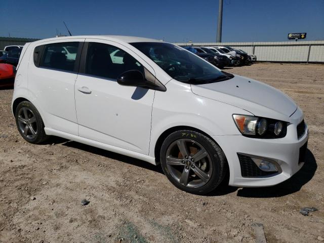 1G1JG6SB2D4239705 - 2013 CHEVROLET SONIC RS WHITE photo 4