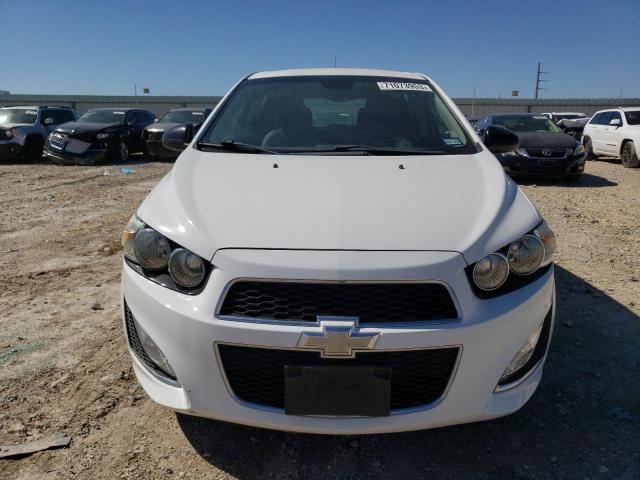 1G1JG6SB2D4239705 - 2013 CHEVROLET SONIC RS WHITE photo 5