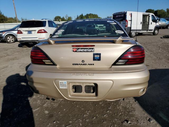 1G2NF52E54M591164 - 2004 PONTIAC GRAND AM SE1 GOLD photo 6