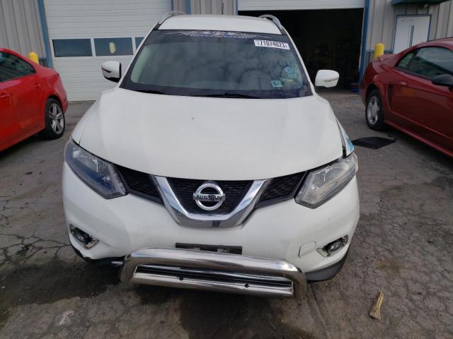 5N1AT2MV6GC853195 - 2016 NISSAN ROGUE S WHITE photo 5