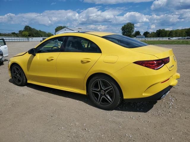 WDD5J4HB8LN023670 - 2020 MERCEDES-BENZ CLA 250 4MATIC YELLOW photo 2