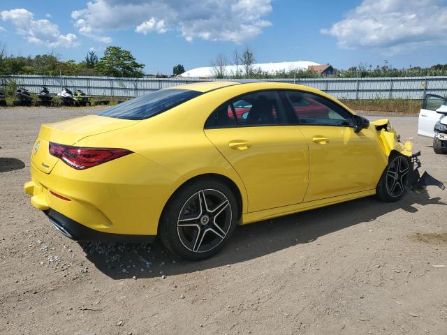 WDD5J4HB8LN023670 - 2020 MERCEDES-BENZ CLA 250 4MATIC YELLOW photo 3