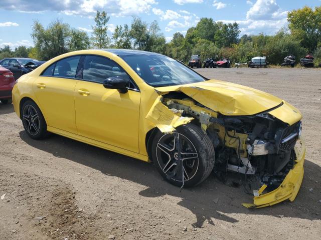 WDD5J4HB8LN023670 - 2020 MERCEDES-BENZ CLA 250 4MATIC YELLOW photo 4