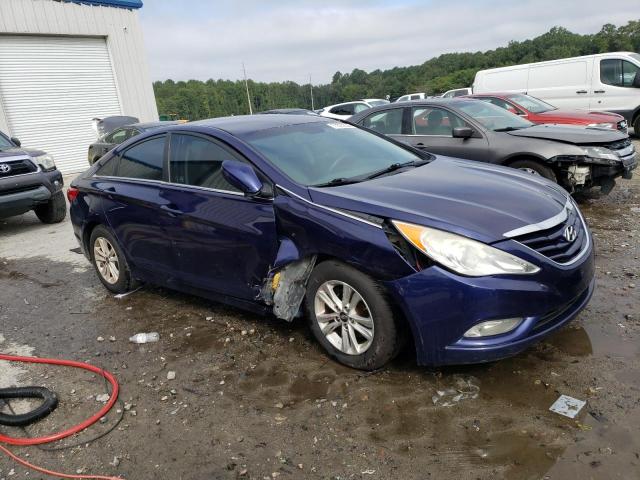 5NPEB4AC9DH503650 - 2013 HYUNDAI SONATA GLS BLUE photo 4