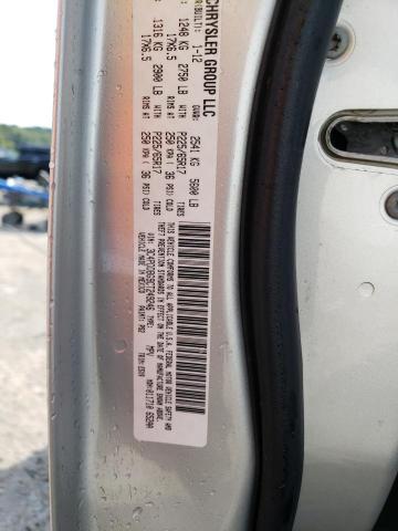 3C4PDDBG9CT249246 - 2012 DODGE JOURNEY SXT Plata foto 14