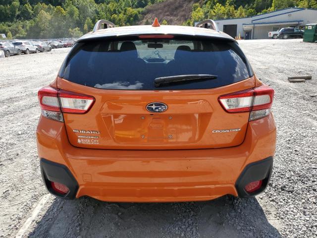 JF2GTADCXJ8243240 - 2018 SUBARU CROSSTREK PREMIUM Orange photo 6