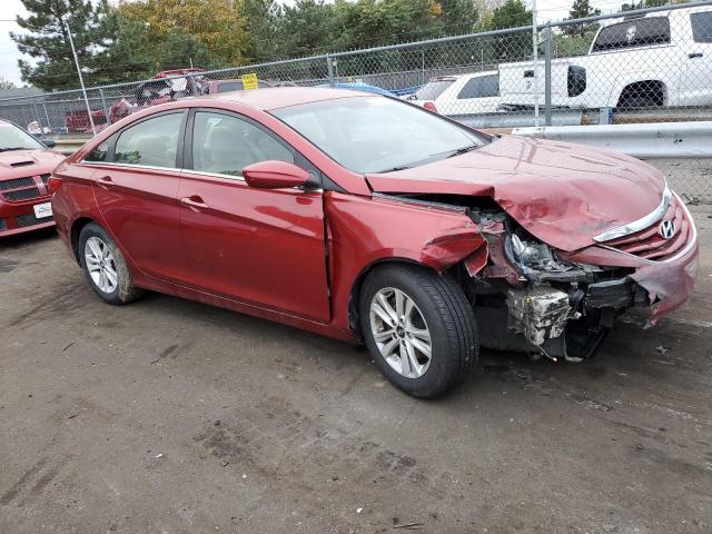 5NPEB4AC5DH762118 - 2013 HYUNDAI SONATA GLS RED photo 4