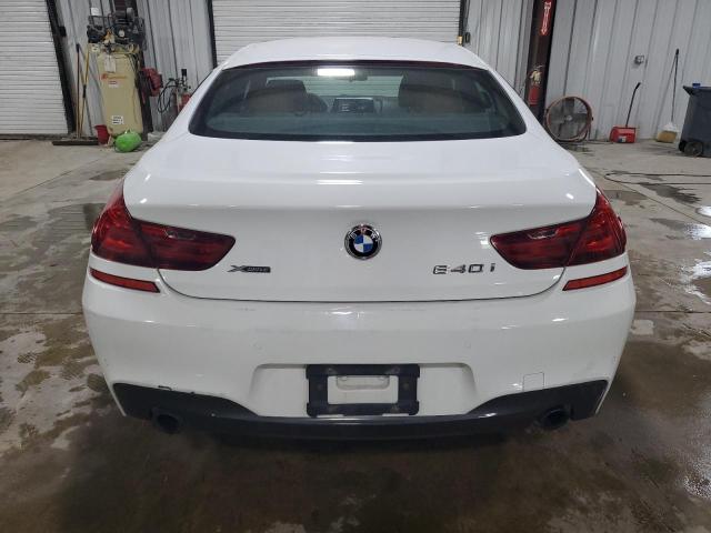 WBA6D2C54HGT66481 - 2017 BMW 640 XI GRAN COUPE WHITE photo 6