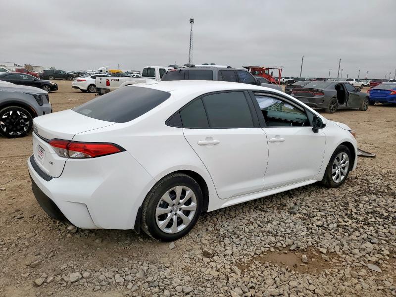 5YFB4MDE2PP041966 - 2023 TOYOTA COROLLA LE أبيض صورة 3