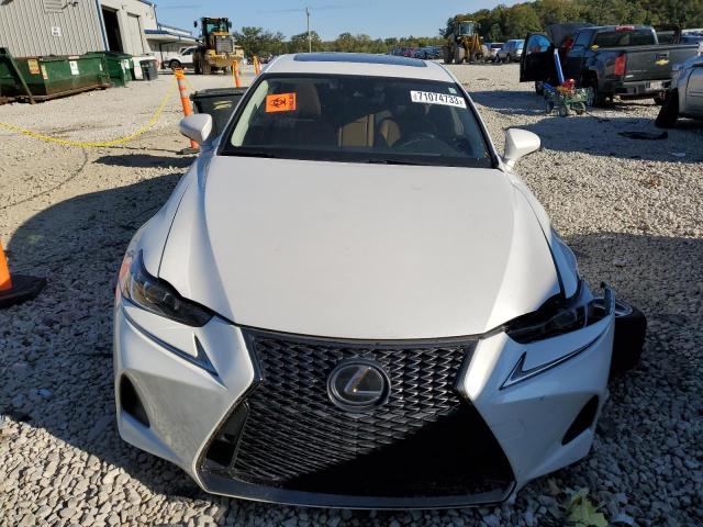 JTHBA1D27K5099136 - 2019 LEXUS IS 300 WHITE photo 5