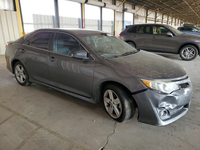 4T1BF1FK6EU835103 - 2014 TOYOTA CAMRY L GRAY photo 4