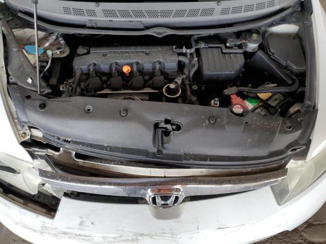 1HGFA16828L080438 - 2008 HONDA CIVIC EX Սպիտակ լուսանկար 11