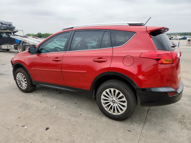 2T3WFREV8DW058537 - 2013 TOYOTA RAV4 XLE RED photo 2