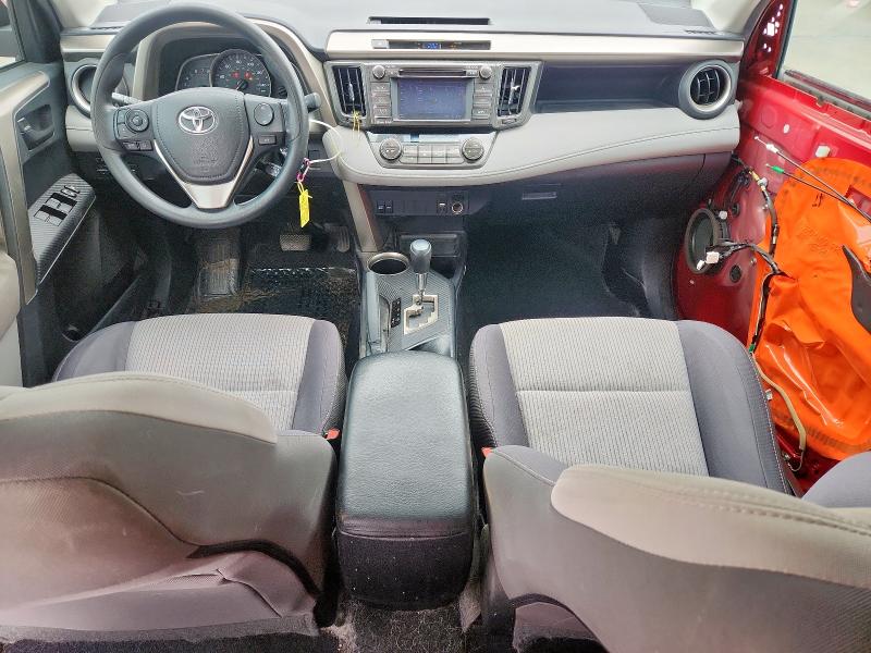 2T3WFREV8DW058537 - 2013 TOYOTA RAV4 XLE RED photo 8