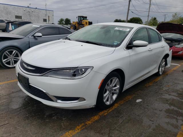 1C3CCCAB8GN159419 - 2016 CHRYSLER 200 LIMITED WHITE photo 1